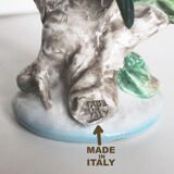 Couple of ceramic parakeets