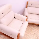 Fauteuils vintage de style scandinave, 1970'