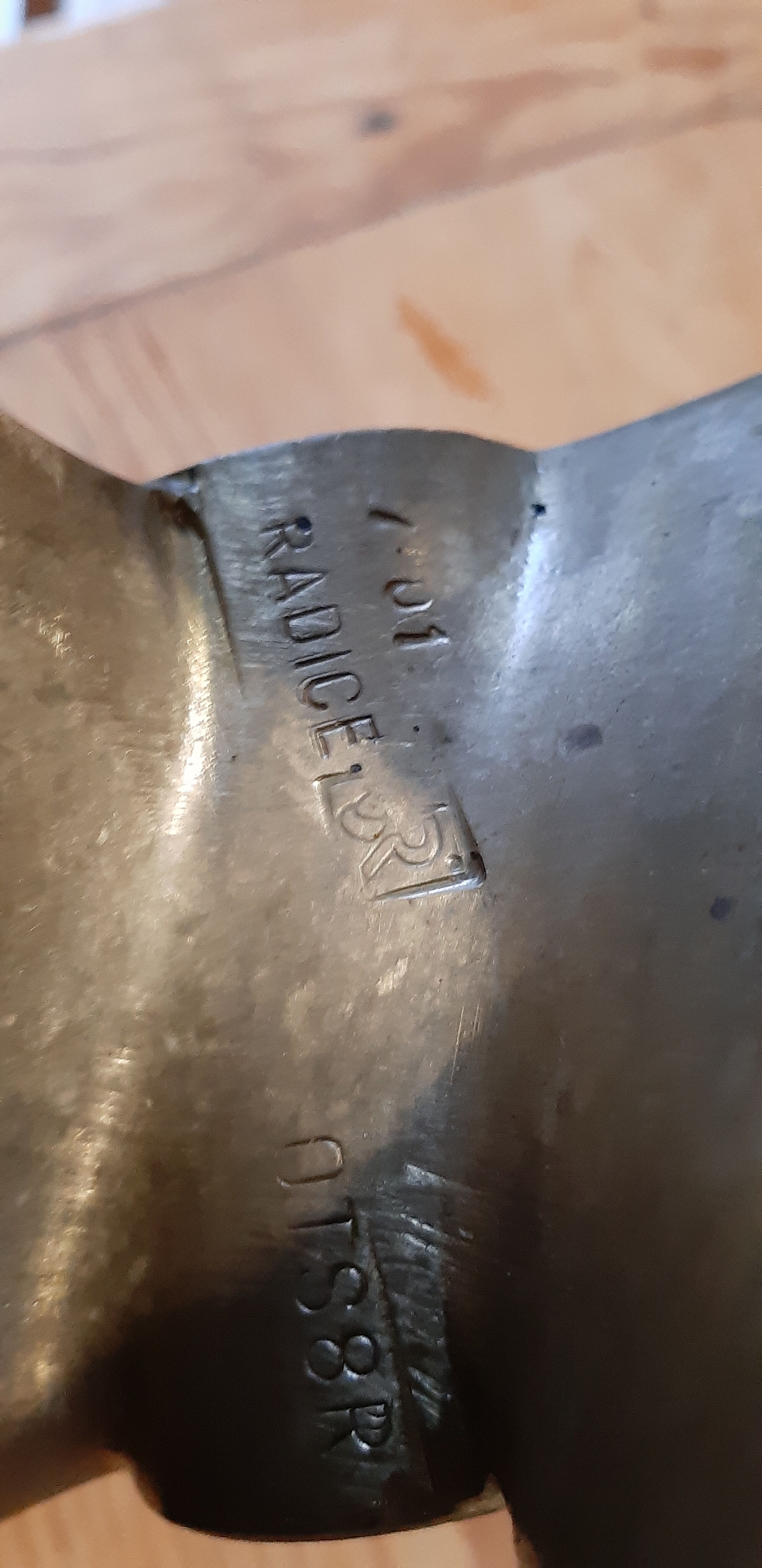 Radice bronze boat propeller