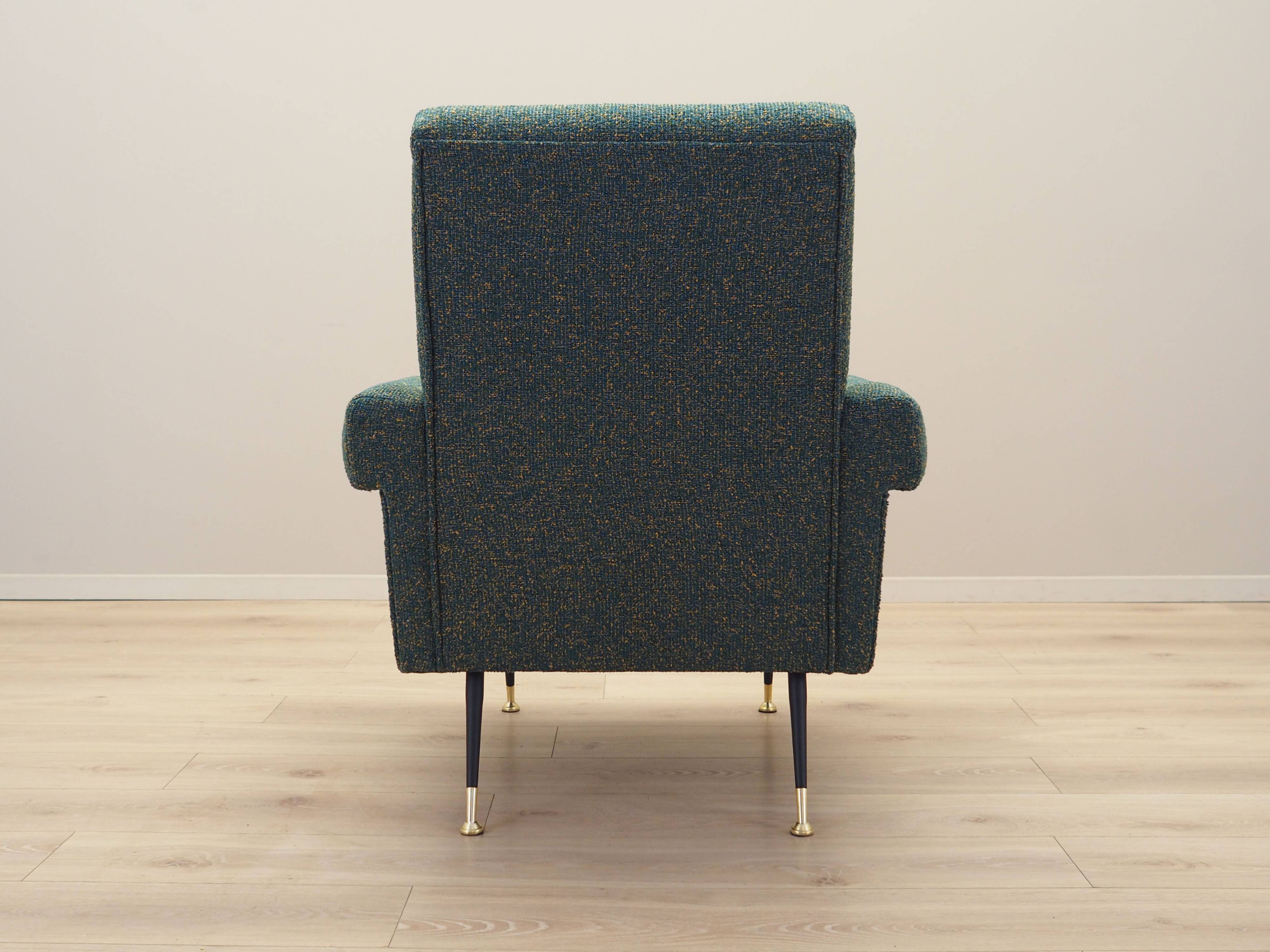 Lounge armchair, Italian design, 1970s, production: Italy