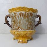 old planters and earthenware slip planter