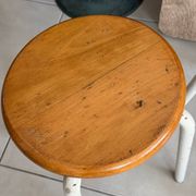Paire de tabourets d’atelier vintage