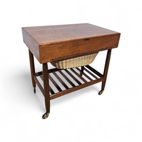 Cabinet de couture des années 1950, Ejvind A. Johansson pour Vitze, Danemark