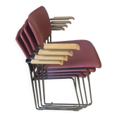 4 chaises David Rowland