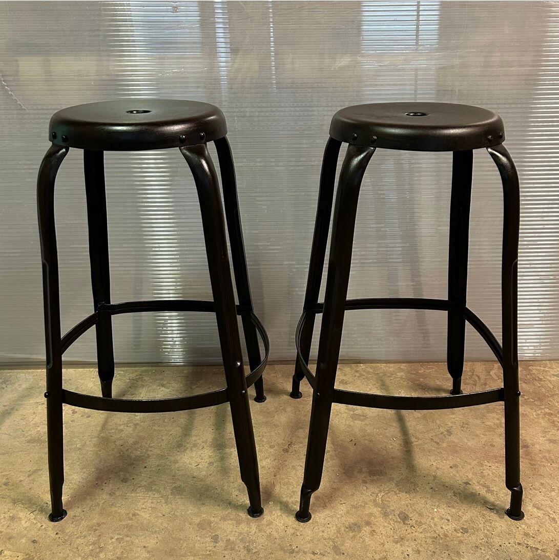 Industrial bar stool