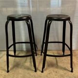 Industrial bar stool