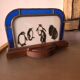 Art Deco glass lamp