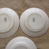 Lots of 5 plates a dessert faiencerie de castres