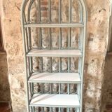 Rattan shelf, 5 shelves