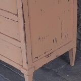 Patinated Directoire chest of drawers