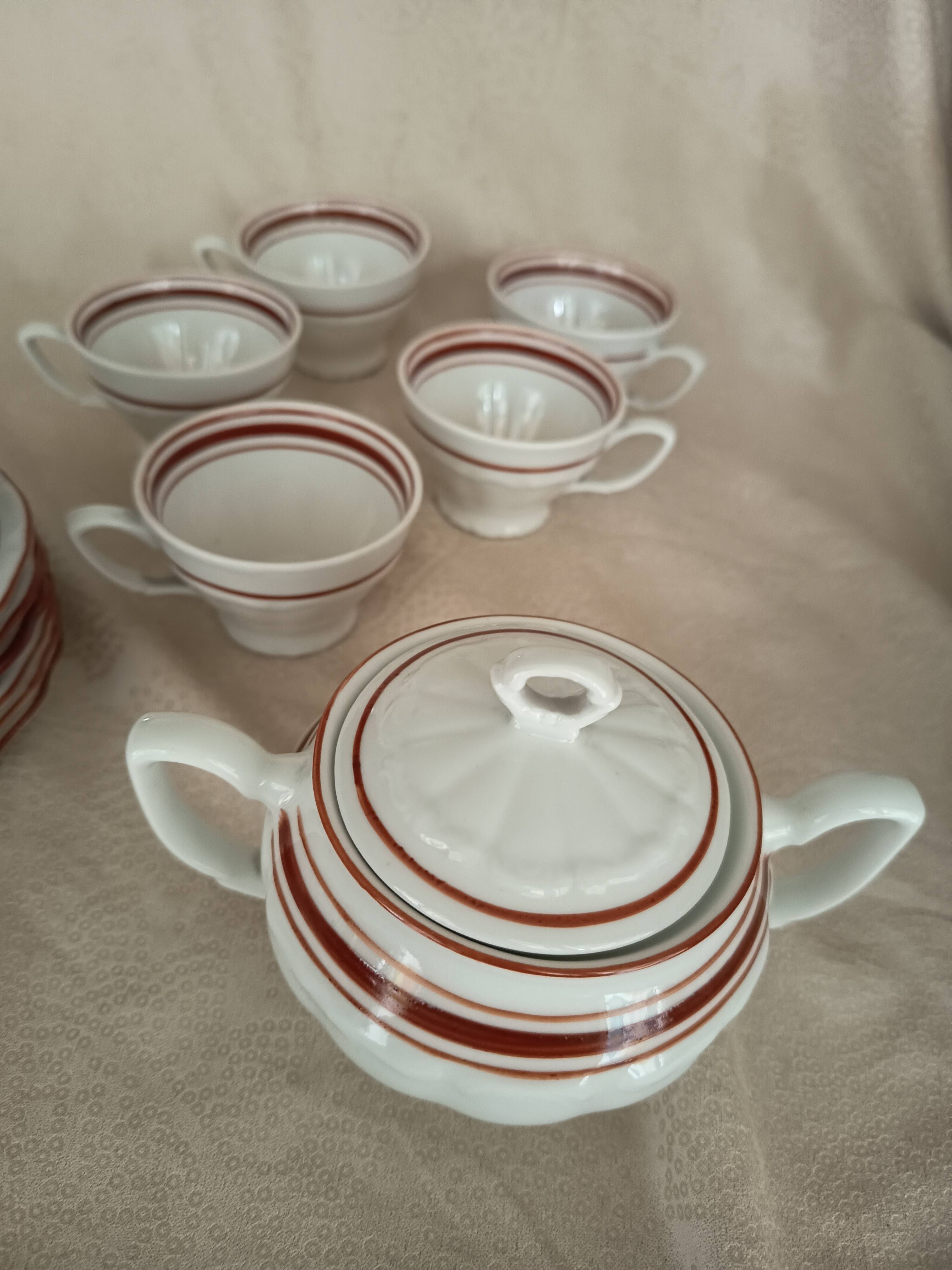 Tea service Porcelain Bogucice