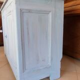 Old patinated buffet