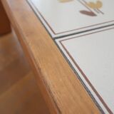 Brutalist coffee table ceramic top