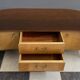 1960s kidney-shaped sideboard in two-tone wood