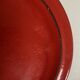 Set of 10 plates 1970 in red stoneware design Hertha Bengtson Thomas Rosenthal Scandinavian