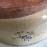 Ancien plat en grès 27cm