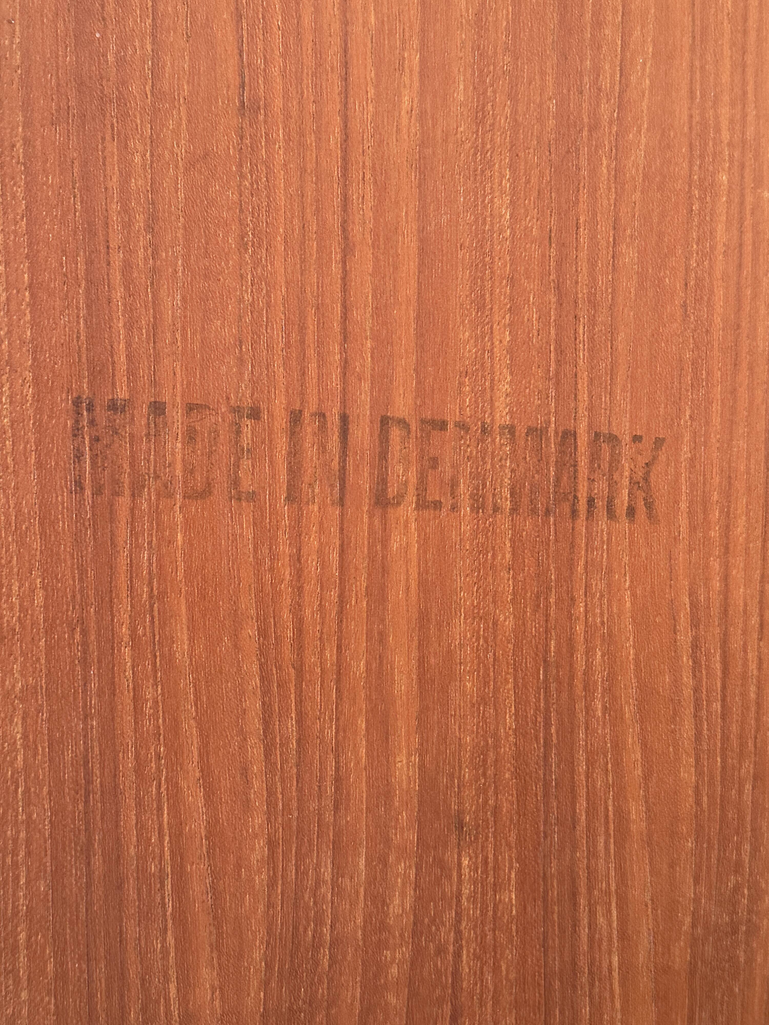 Tables encastrables teck kai kristiansen design années 60