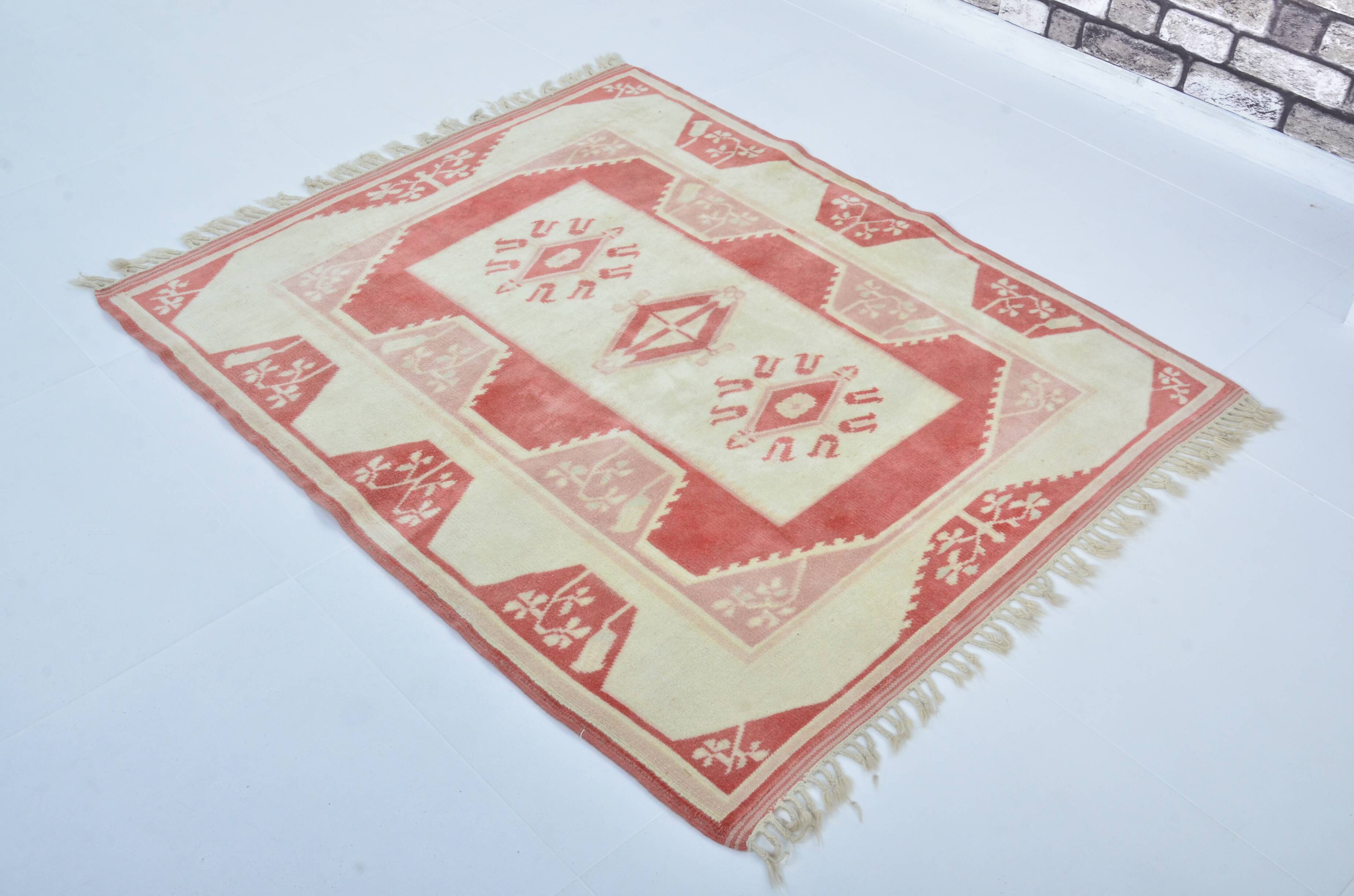 Turkish Oushak handmade rug sku 3584