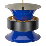 Blue/Yellow Bent Nordsted für Lyskaer Belysning Lamp