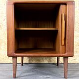 1960s 1970s Teak Sideboard Credenza Cabinet Danish Modern Design Denmark