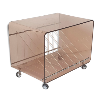 Vinyl storage table Michel Dumas Creations