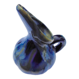 Enamelled ceramic pitcher - artist to identify