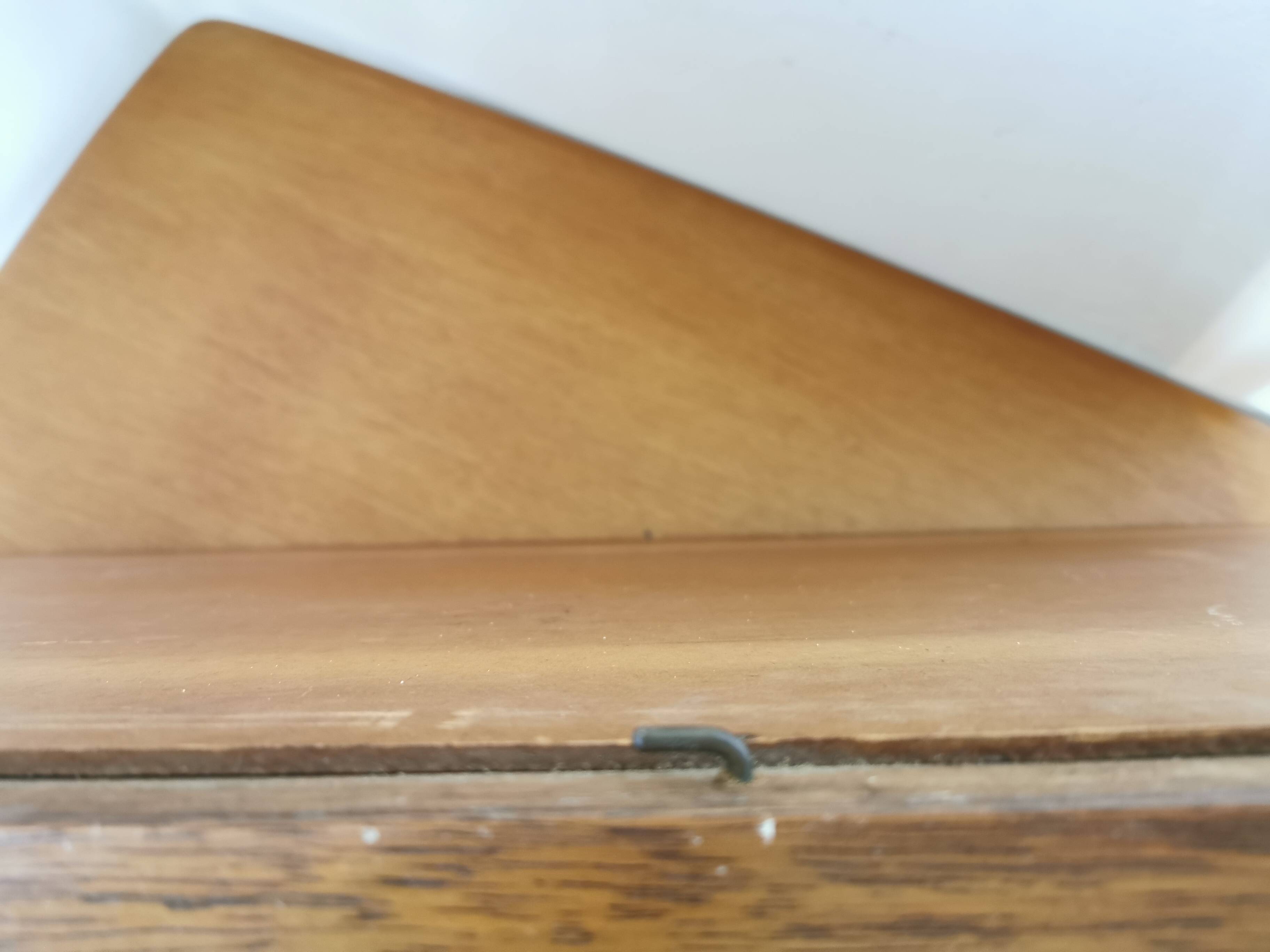 Scandinavian mahogany mirror