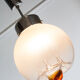 Vintage mazegna crystal ceiling lamp, Italy, 1970