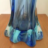 Big Blue Crystal vase