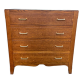 Commode en chêne 1950