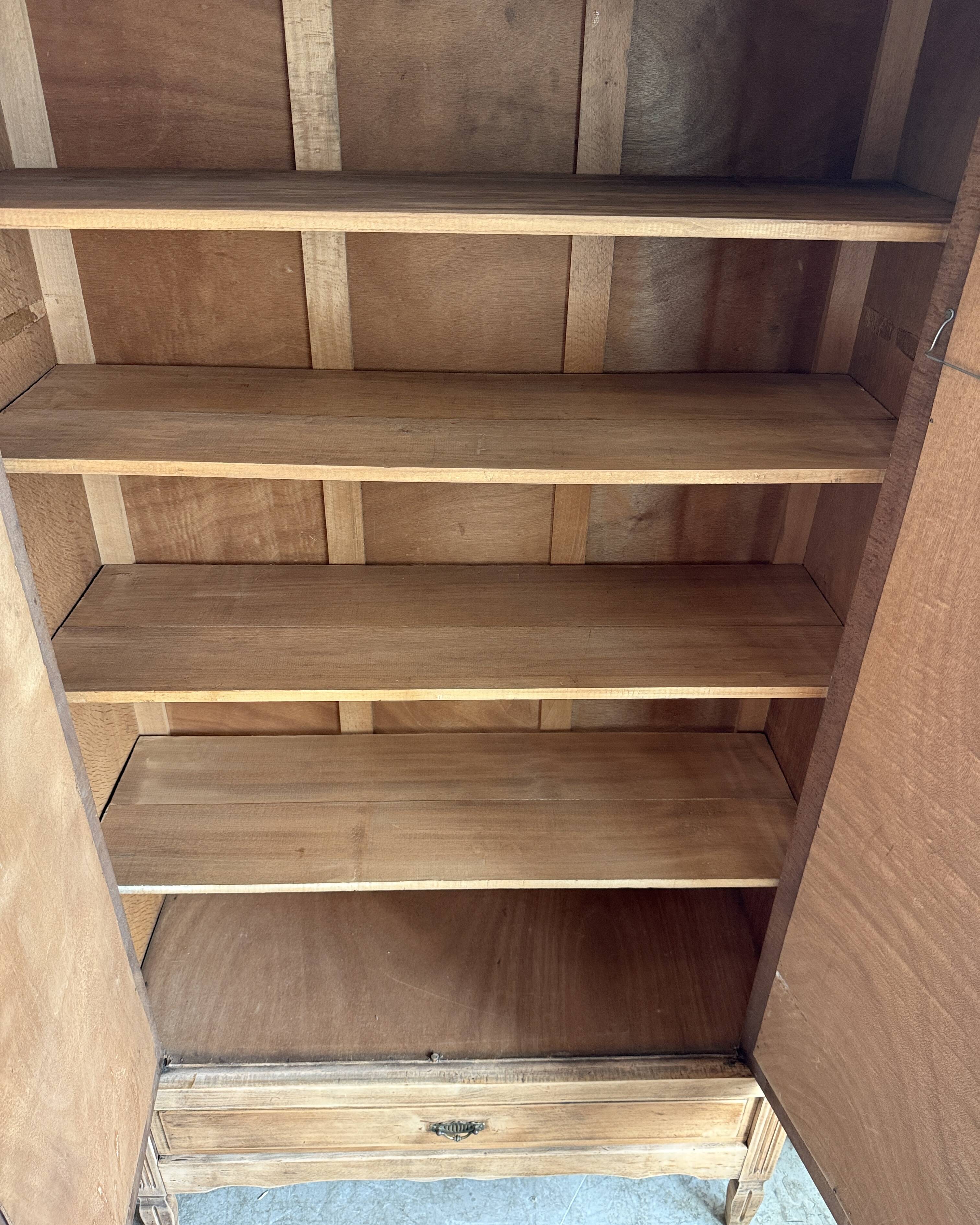 Antique Louis XVI style wardrobe (renovated)