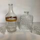 Paire de bouteilles carafes avec bouchons