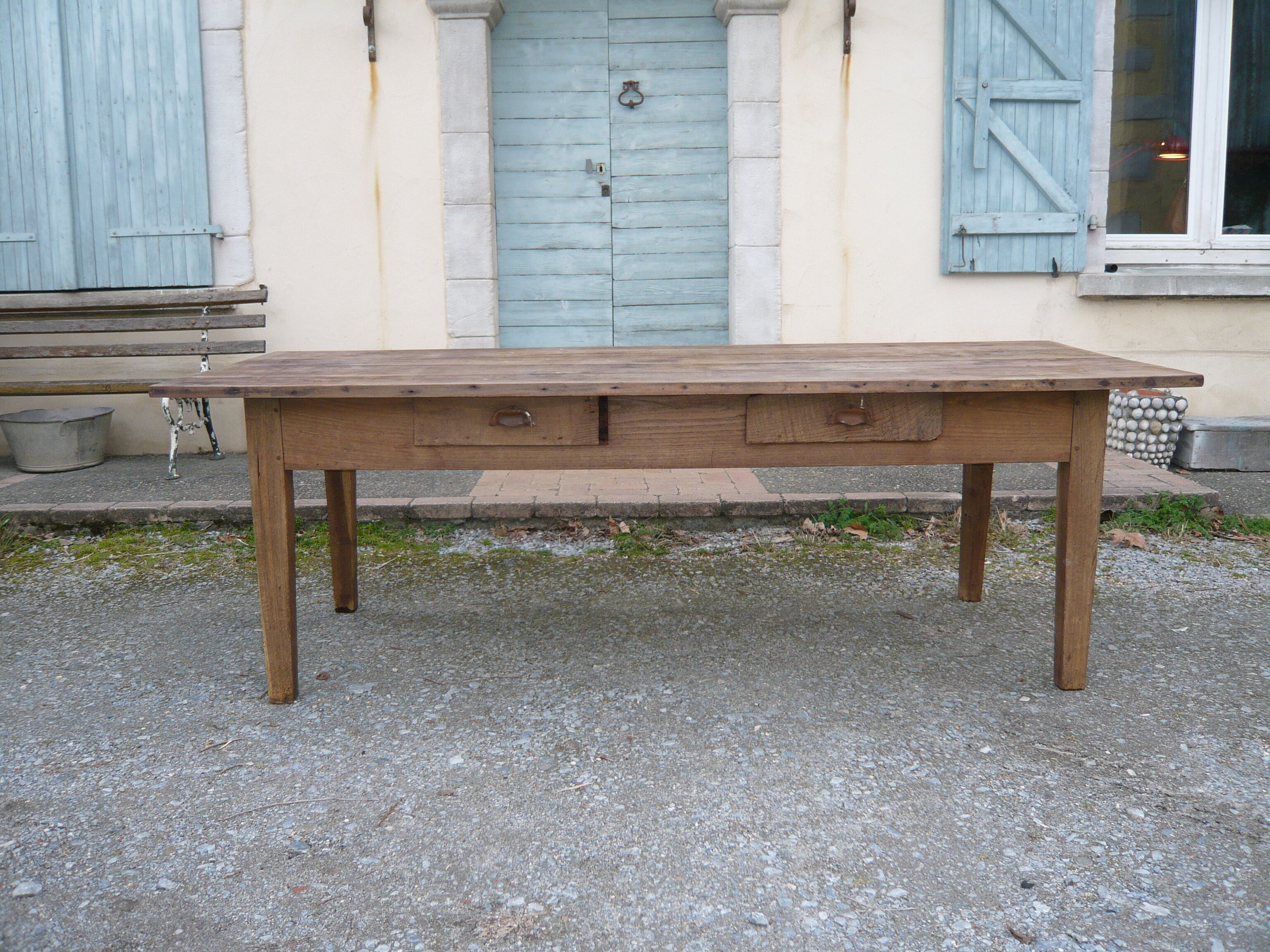 Old farm table