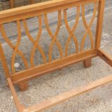 Wooden bed from the 60s