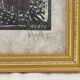 Lithograph print signed Herte landscape view 90/250