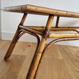 Table basse  rotin
