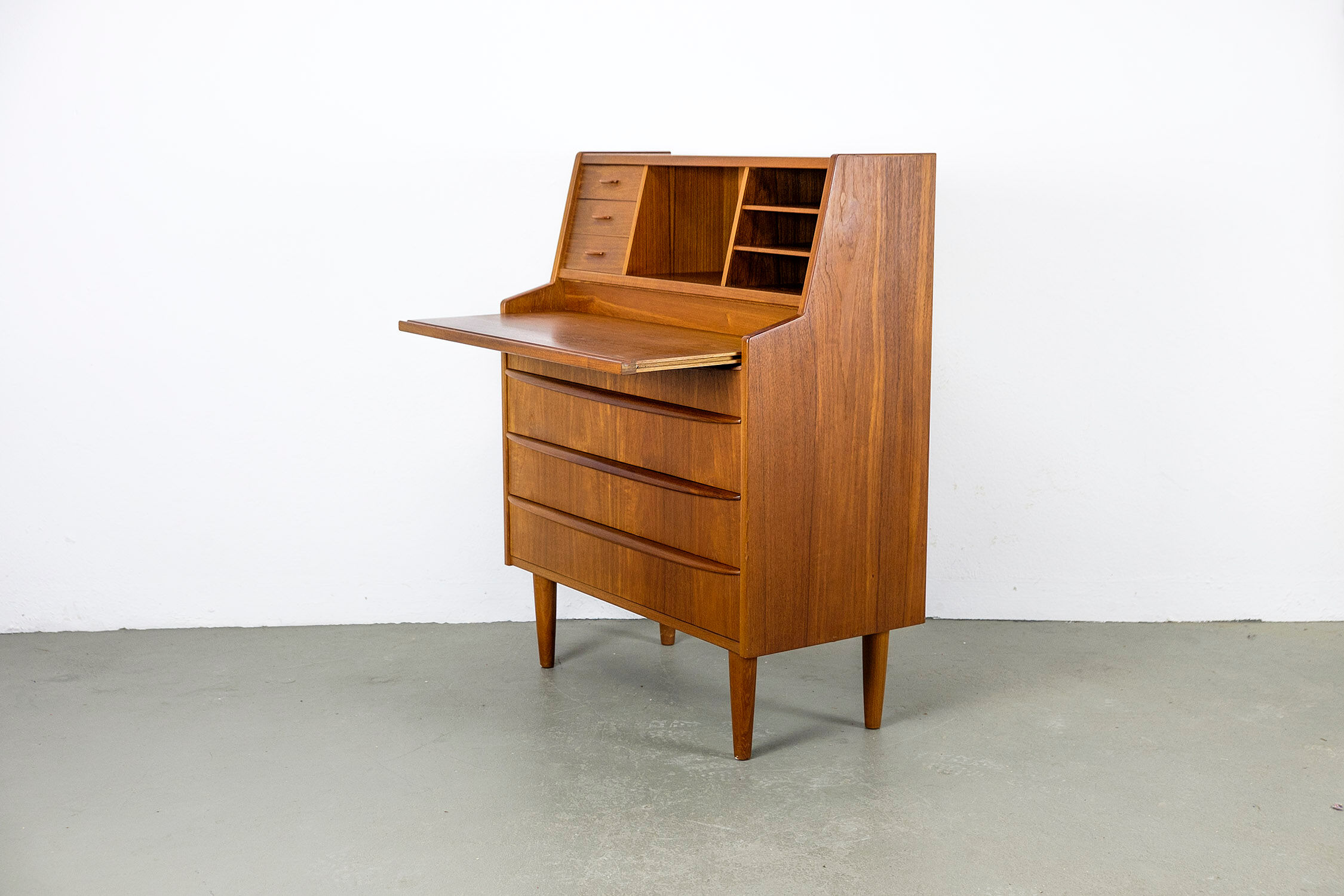 Teak Secretary by Christian Møller Möbelsnedkeri, 1960s