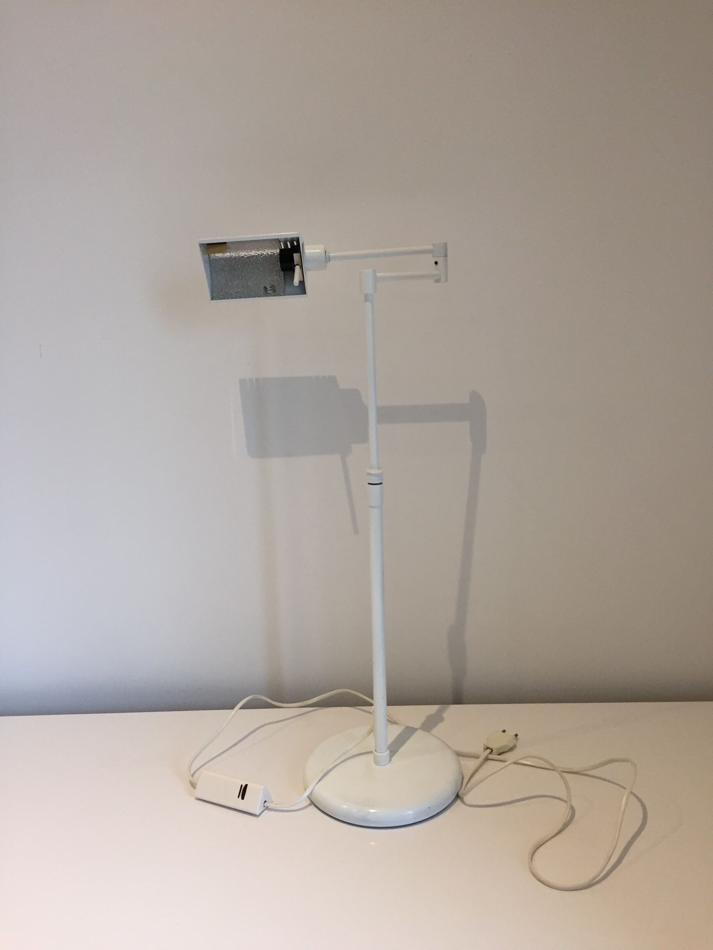 Holtkotter double-arm articulated reader, adjustable in height, Germany, 1970/1980