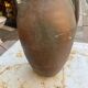 Large old terracotta vase