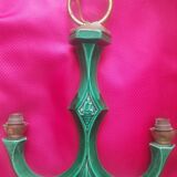 Vintage green pendant light