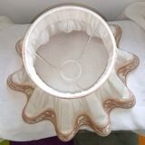 doubled skirted lampshade