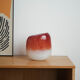 Glass vase, Danish design, 1970s, manufactured by Holmegaard