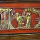 Chinese Cabinet in Red and Gold Lacquer