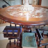 Rotating library rosewood end XIX