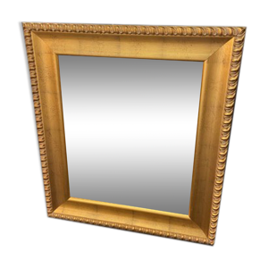 miroir doré 69 X 79cm