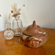 Vintage stoneware sugar bowl 1960