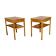 Paire de table chevets en chêne, Suède, 1960
