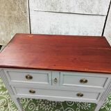Grey chest of drawers