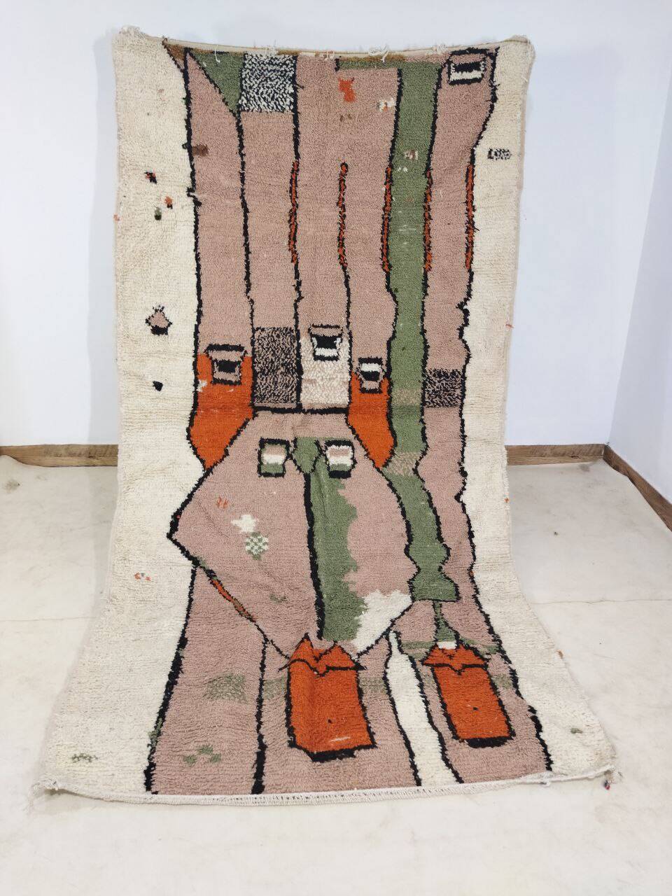 Handmade Moroccan Berber rug 280 x 150 cm
