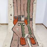 Handmade Moroccan Berber rug 280 x 150 cm